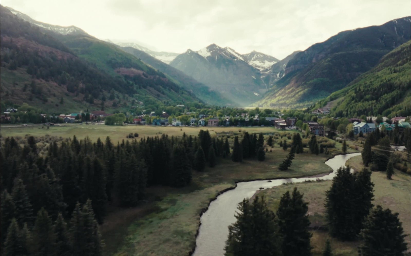 The Telluride box canyon